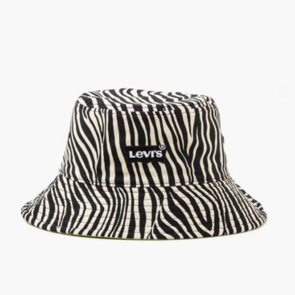 Levi's Bucket kapa sa zebrastom i zelenom stranom