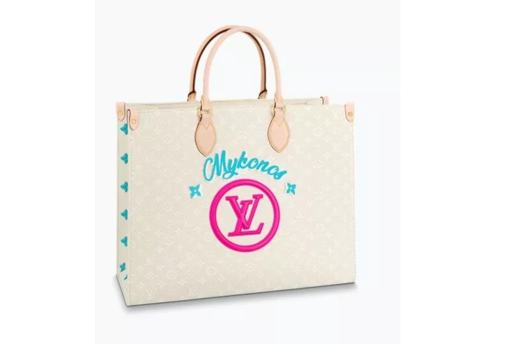 Torba od platna sa logom brenda Louis Vuitton