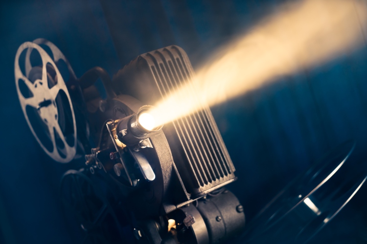 Projektor za puštanje filmova u bioskopima