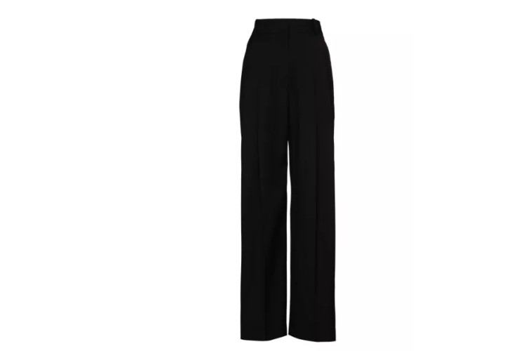 Crne pantalone visokog struka