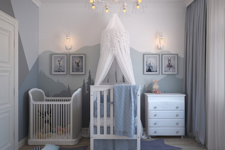 Šta možete da učinite da soba za vašu bebu izgleda veće?