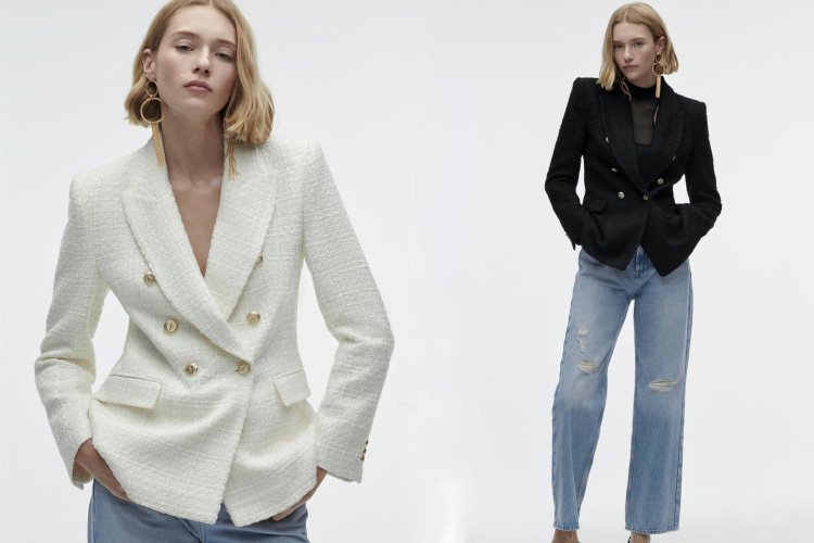 4 Zara blejzera koji savršeno upotpunjuju Girl Boss look