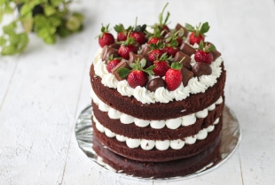 Čokoladna torta sa jagodama