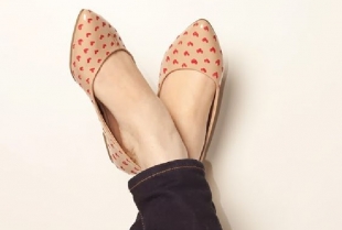 Napravite same: Alice + Olivia baletanke sa srcima