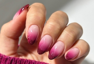 Burgundy ombré nokti – trend koji će dominirati ove jeseni