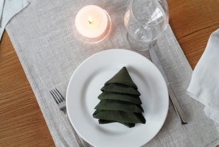 Fantastična božićna dekoracija za sto