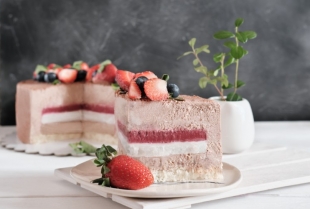 Sladoled torta u tri nijanse