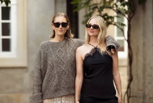 Slip dress layering: glavna modna igra ove jeseni