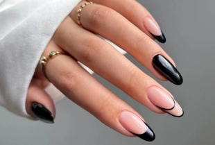 Black Nail Art: 20 neodoljivih ideja zbog kojih je crni manikir apsolutni hit jeseni